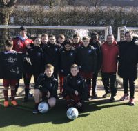 2.D freut sich über neue Ausrüstung